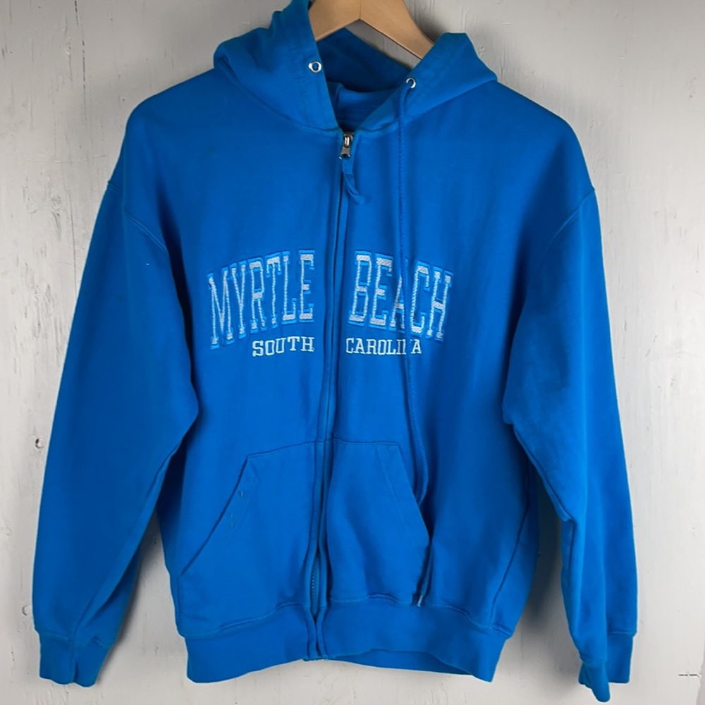 Murrow Beach jacket with hood. Size M